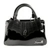 Sourpuss Locked Out Purse - Glossy Black 2 Sourpuss Locked Out Purse - Glossy Black