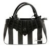 Sourpuss Locked Out Purse - Black & White Stripes 2 Sourpuss Locked Out Purse - Black & White Stripes