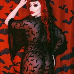 Sourpuss Luna Bats Swim Cover Up