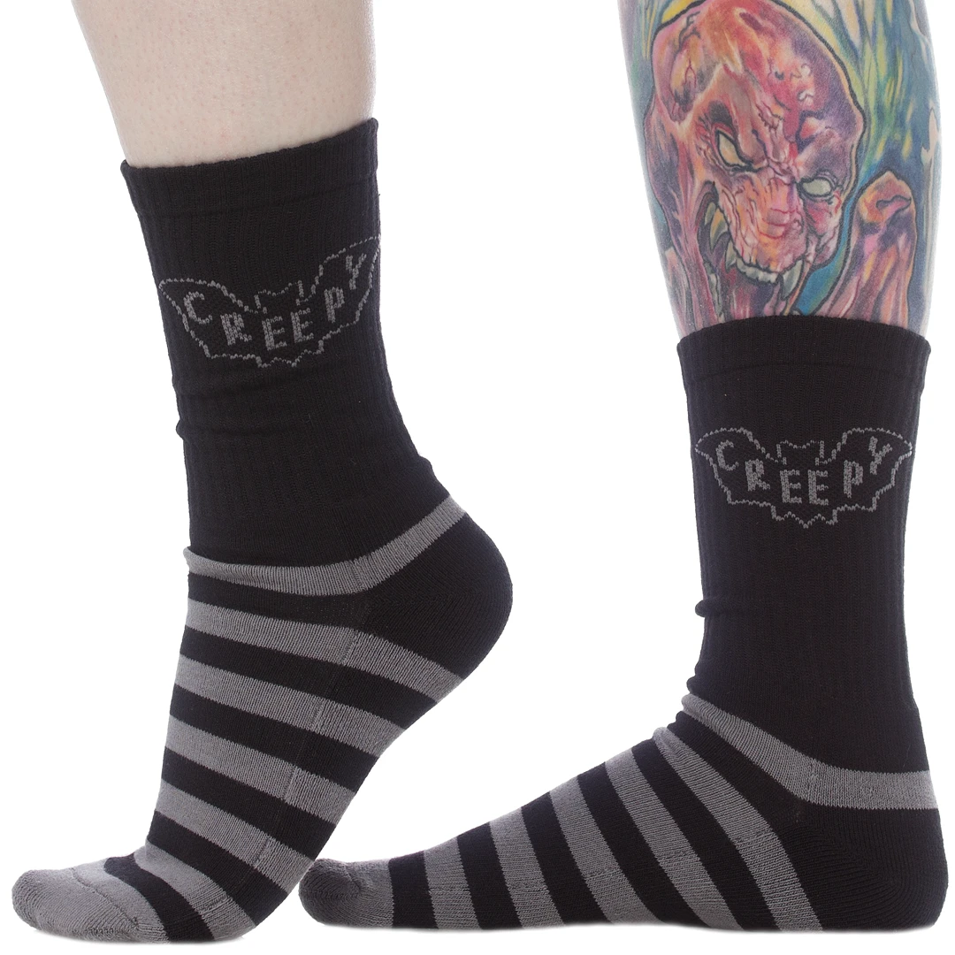 Sourpuss Gift Ideas Creepy Bat Crew Socks 5 Sourpuss Gift Ideas Creepy Bat Crew Socks