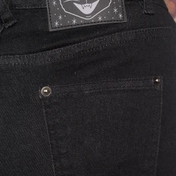 Sourpuss Women's Stuff Essential Stretch Black Denim Jeans