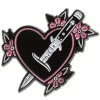 Sourpuss Pins Feelin' Stabby Enamel Pin 2 Sourpuss Pins Feelin' Stabby Enamel Pin