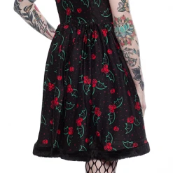 Sourpuss Holly Bats Sophia Dress