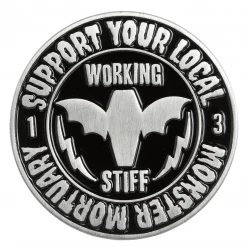 Sourpuss Monster Mortuary Enamel Pin