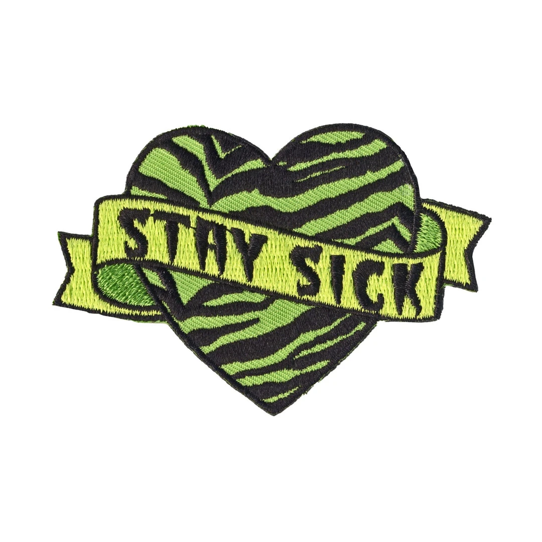 Sourpuss Gift Ideas Stay Sick Heart Patch 3 Sourpuss Gift Ideas Stay Sick Heart Patch