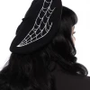 Sourpuss Accessories Spiderweb Beret