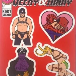 Geeky And Kinky Sticker Sheet Set 3-Pack