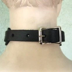 Ape Leather Chokers And Collars Choker With One Capture Ring