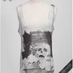 Punk Rave White Watercolor Tank Top 10 Punk Rave White Watercolor Tank Top