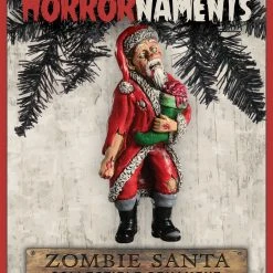 Horrornaments Zombie Santa Housewares